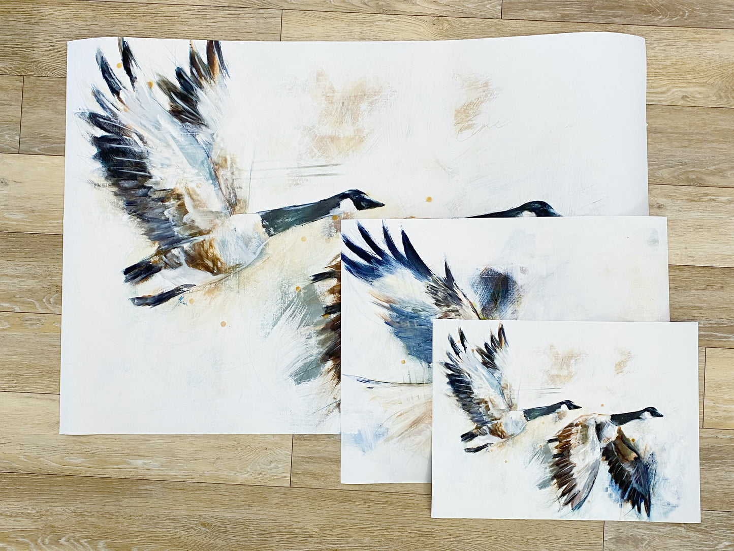 Quiet Breaks with Motion Print on Paper